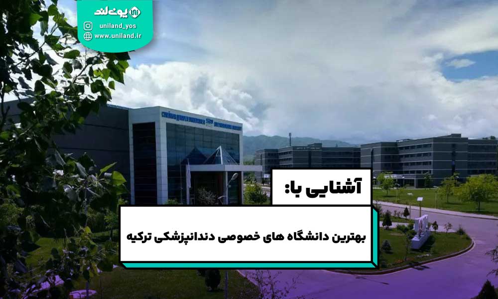 بهترین دانشگاه های خصوصی دندانپزشکی ترکیه
